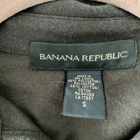 Banana Republic - Men's Collared Brown Sweater Polo Sweatshirt - Picture 3 of 3